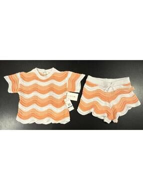 Jessica Simpson’s Crochet Short Set for Girls XS4/5 (504)